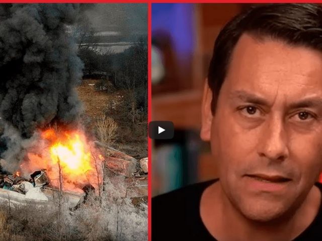 Oh SH*T, this train explosion is WORSE than they’re telling anyone | Redacted with Clayton Morris
