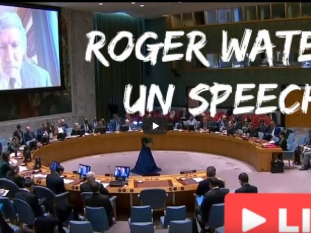 Roger Waters United Nations Speech 02/08/2023 *FULL*