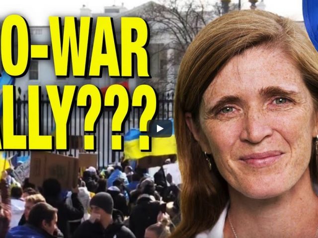 Pro-War Rally Gets GUSHING Coverage From Corporate Media!