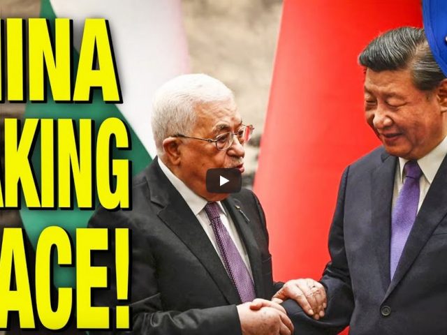 BOMBSHELL! China Announces Support For Palestinian Statehood