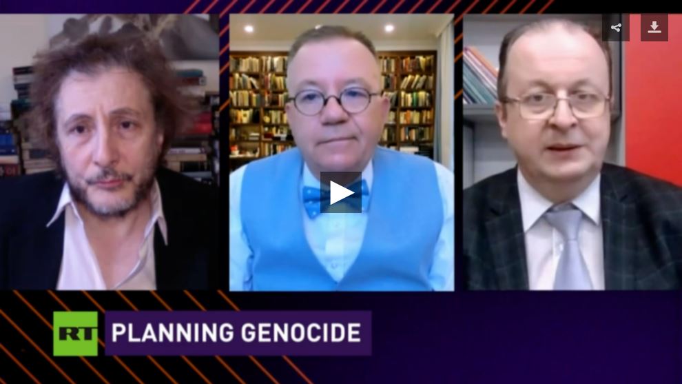 Cross talk planning genocide