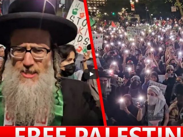 Palestinian & Jewish Protesters SHUT DOWN Wall Street to Free Palestine