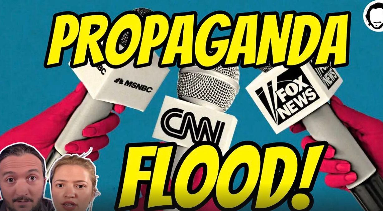 Lee Camp propaganda flood