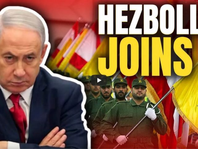 ESCALATION! Hezbollah Joins Hamas Fight Against Israel