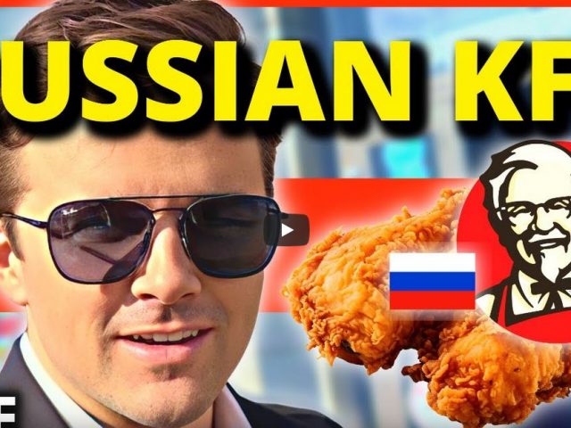 American Tries RUSSIAN KFC Chicken! (HONEST Food Review)