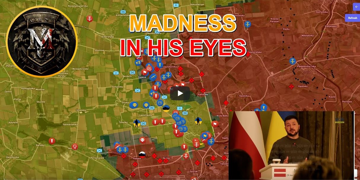 MS madness in his eyes