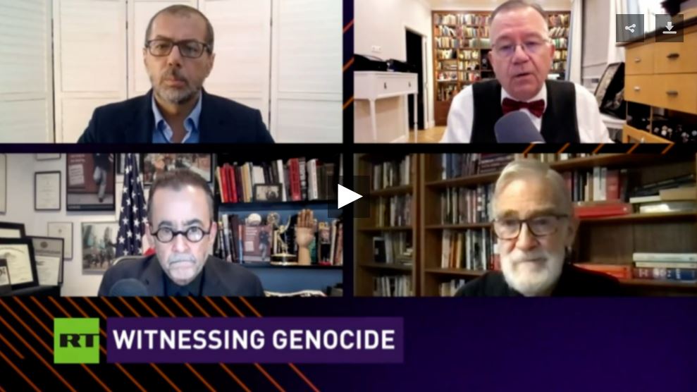 Cross talk witnessing genocide
