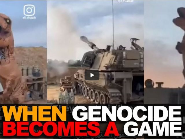 The ‘IDF’: where genocide is a funny game