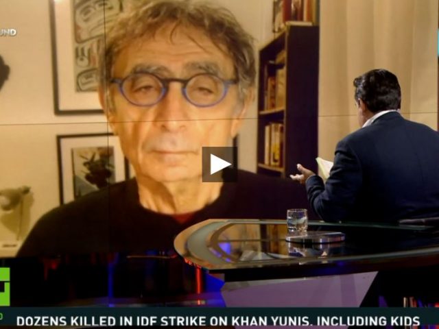 ‘The darkest thing I’ve seen’: Dr. Gabor Maté on Western countries supporting Israel’s Gaza slaughter