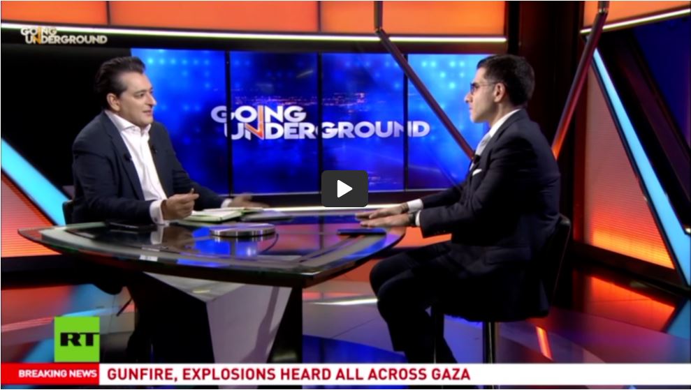 Going underground Western media Gaza