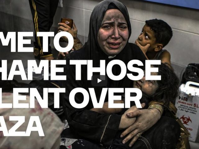 Those Silent Over Gaza Must Be Shamed. No More Excuses.