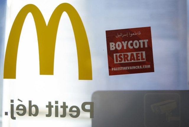 McDonald’s and Starbucks say Gaza conflict is hurting business