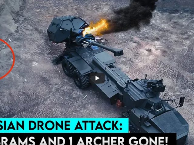 How did the Russian Lancet Destroy 1 Archer and 2 Abrams Tanks?