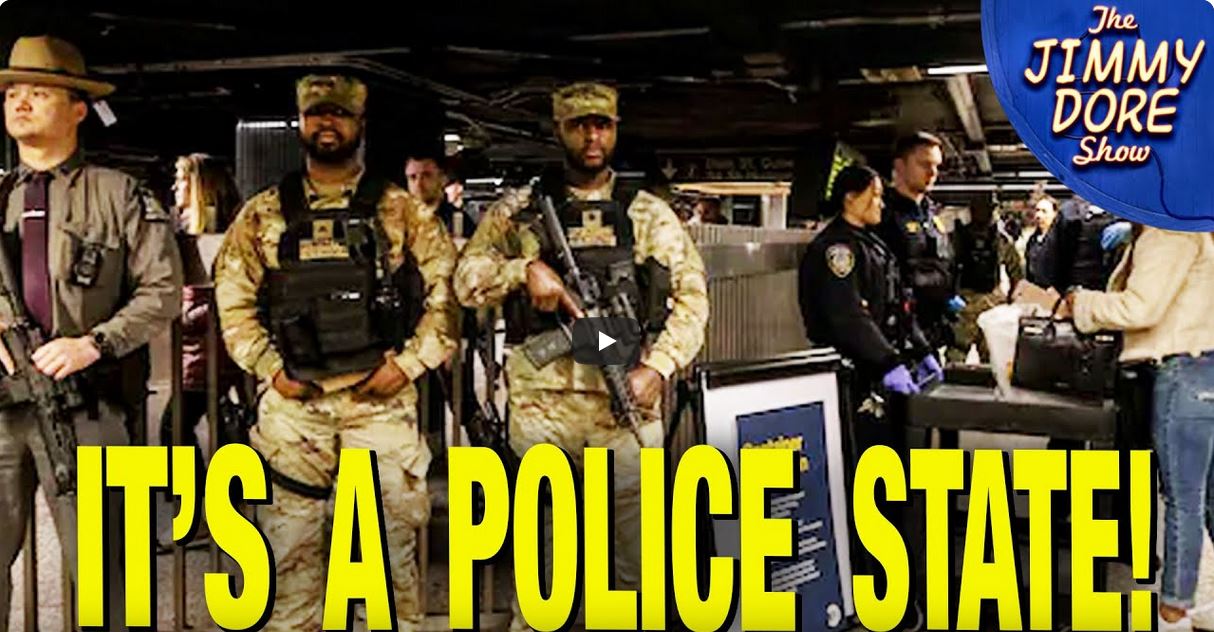 Jimmy Dore US Police state.