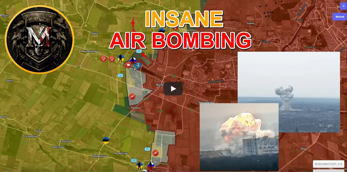 MS insame air bombing