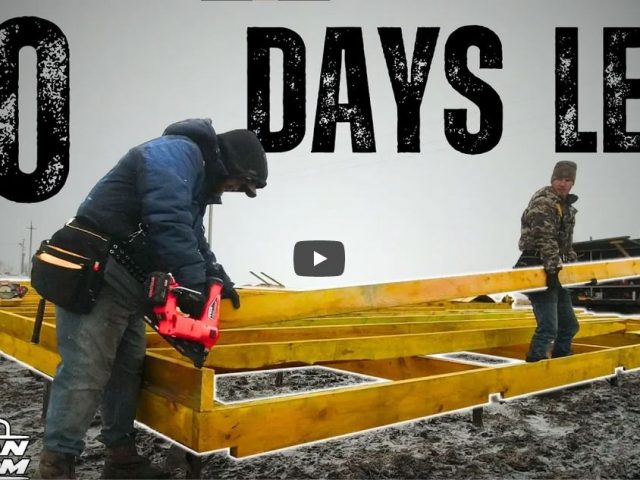 Cabin in 90 days – Father and son build a cabin in Siberia.