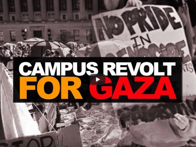 US campuses rise up for Gaza as Israel demands federal crackdown