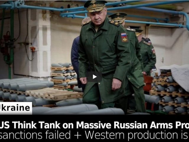 US Think Tank Admits Russia’s Massive & Growing Military Industrial Output