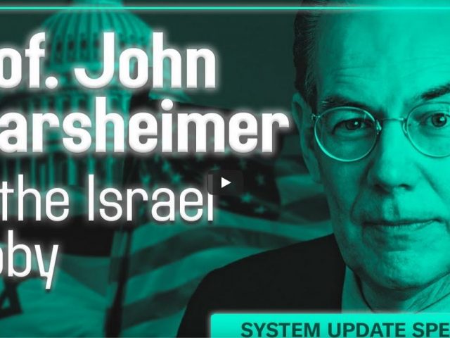 Prof. John Mearsheimer on the Israel Lobby’s Grip on U.S. Politics