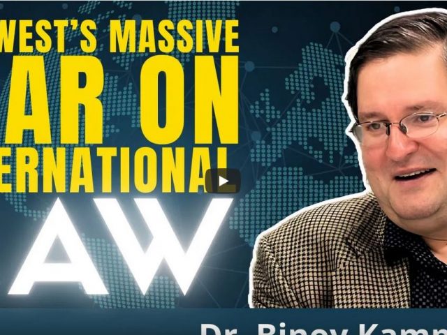 Depravity of Power: USA & Co Trying To KILL International Law | Dr. Binoy Kampmark