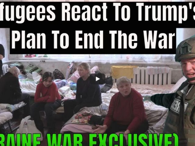 Ukraine War Refugees React to Trump Wining U.S. Presidential Elections