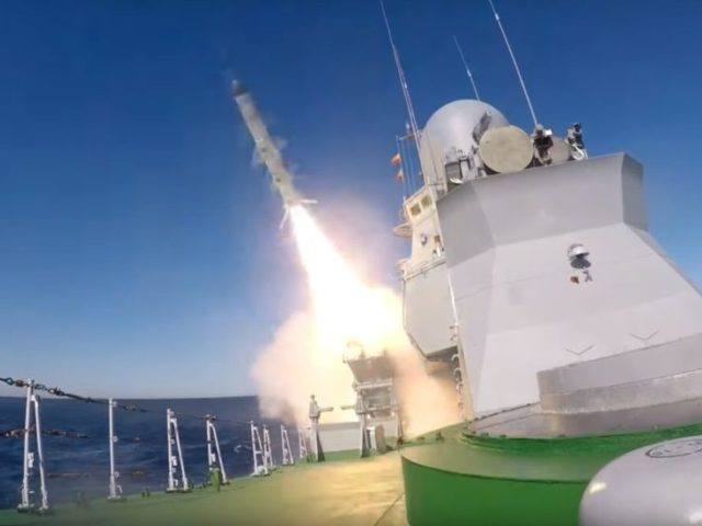 Tornado warning: Upgraded Smerch missile ship tests new armaments in spectacular VIDEO