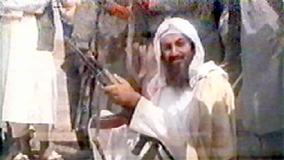 a TV grab of Al-Qaeda leader Osama bin Laden AFP