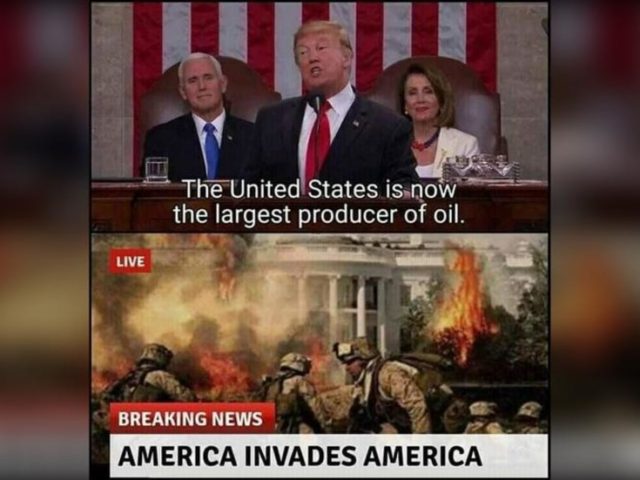 Trump channels ‘America invades for oil’ meme as he says some troops will stay in Syria to ‘protect’ it
