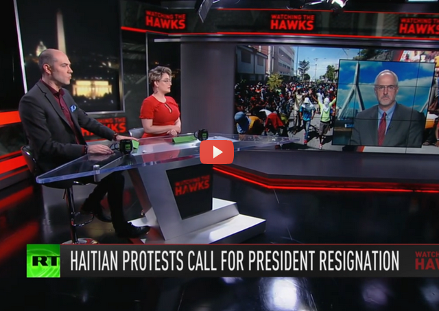 Twitter’s British military ties exposed & Haitian protesters challenge US-backed president