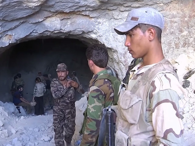 RT tours fortified caves in Syria where terrorists planned assaults, made drones & filmed fake chemical attack videos
