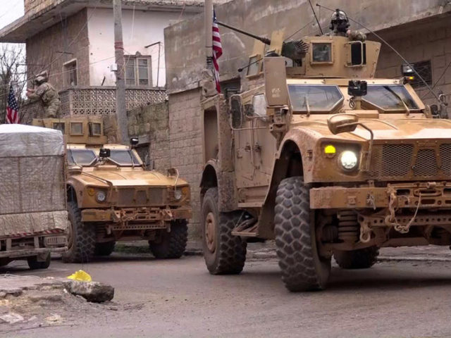 ‘America is running away’: Irate Kurds pelt withdrawing US forces with vegetables (VIDEO)