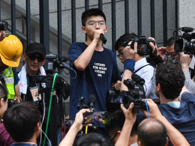 Western-backed Hong Kong protest poster-boy Joshua Wong to run for local office