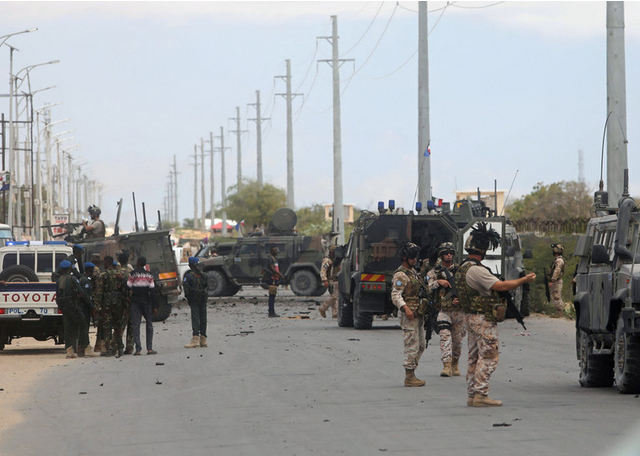 Twin attack targets US military base & Italian convoy in Somalia