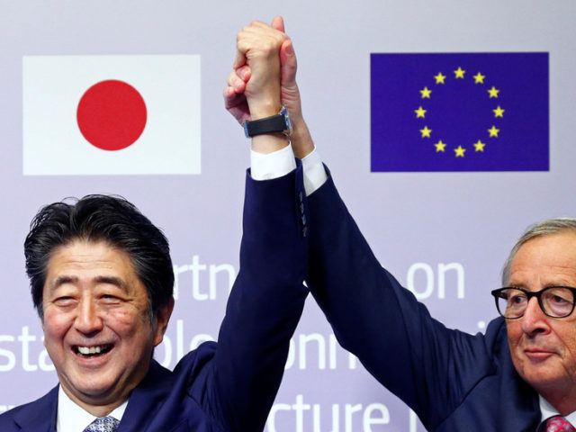 EU & Japan strike ‘connectivity’ deal to link Asia & to counter China’s new Silk Road