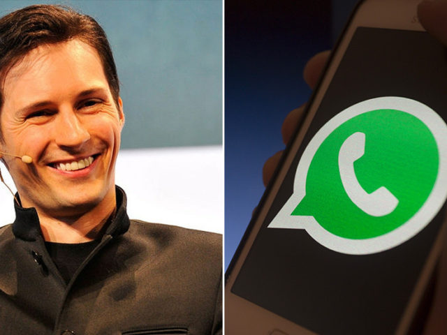 ‘Delete WhatsApp unless you’re OK with surveillance,’ founder of rival Telegram messenger warns