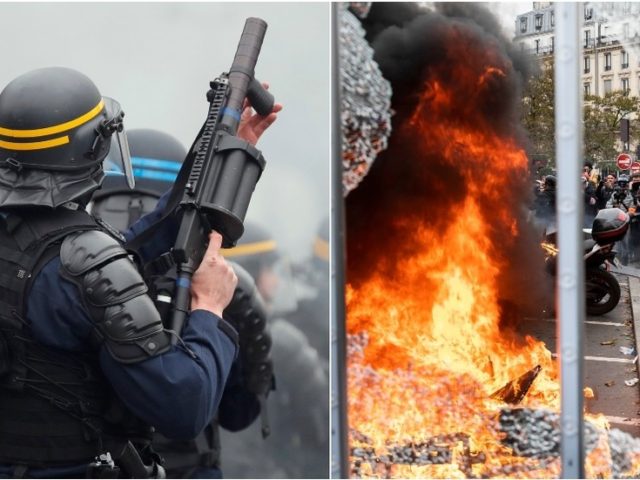 ICYMI: Yellow Vests’ anniversary marked with barricades, militarized police & furious protesters