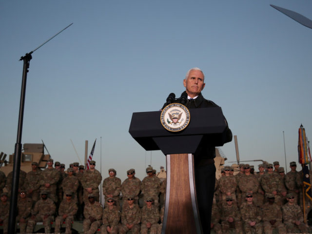 Pence tells Iraqi Kurdish leader Trump has their backs – weeks after hasty US retreat in Syria