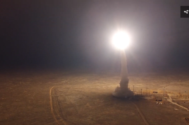 WATCH Russian strategic nuclear forces test-launch Topol ICBM