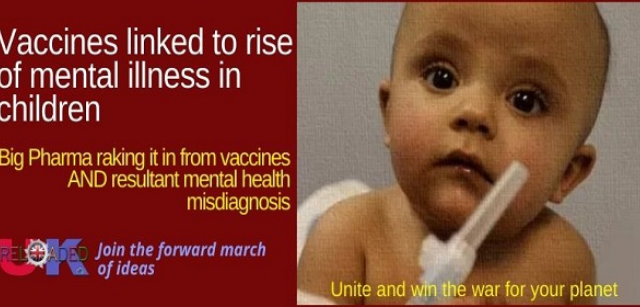 Vaccines linked to rise of mental illness in children