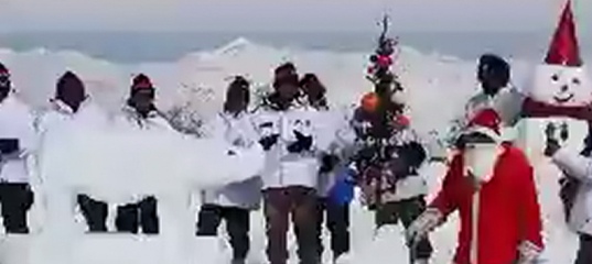 WATCH Indian soldiers throw Christmas party and sing Jingle Bells at outpost in Kashmir
