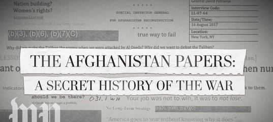 What Everyone is Missing About the Afghanistan Papers