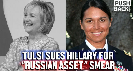Suing Hillary Clinton, Tulsi Gabbard stands up to the Russiagate smear machine