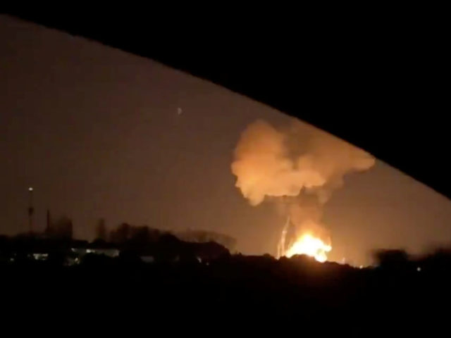 Chilling VIDEOS show inferno at Spanish chemical plant