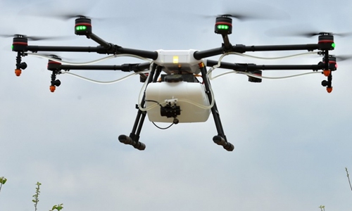 Drones creatively used in rural areas in battle against coronavirus