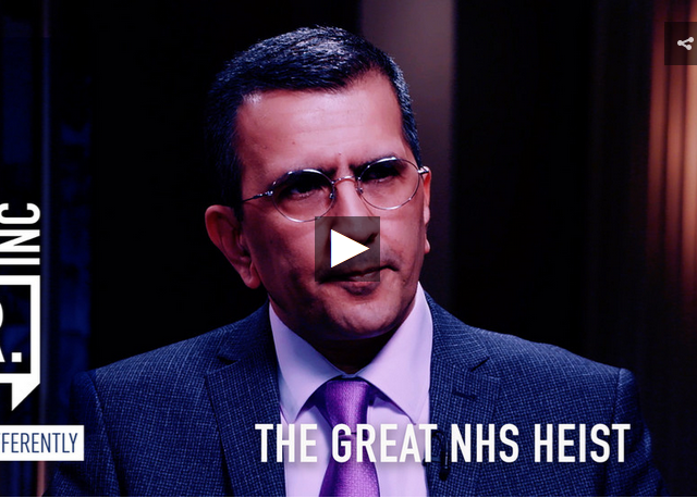 The great NHS heist