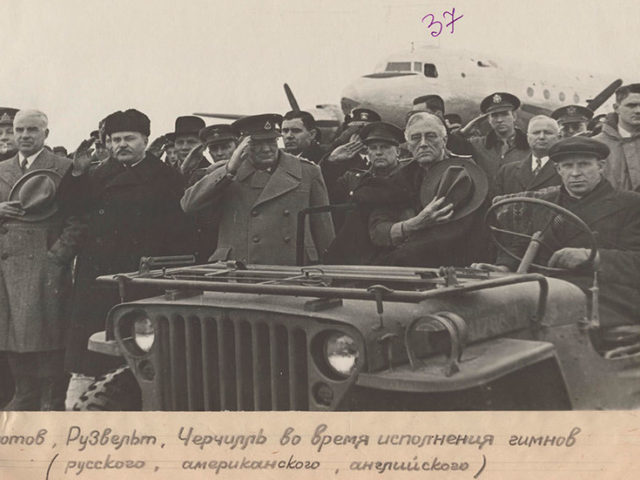 Churchill sightseeing in Crimea and FDR saluting the flag: Russia declassifies PHOTOS taken ahead of 1945 Yalta conference