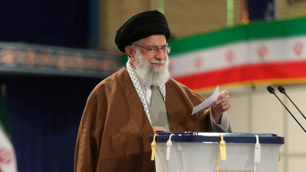 Supreme Leader Ayatollah Ali Khamenei took aim