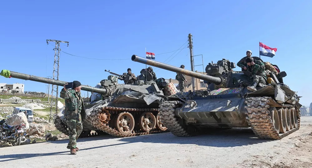Syrian forces completed 3