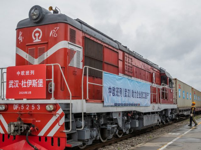 First train with medical supplies for Europe leaves Wuhan as China eases Covid-19 lockdown