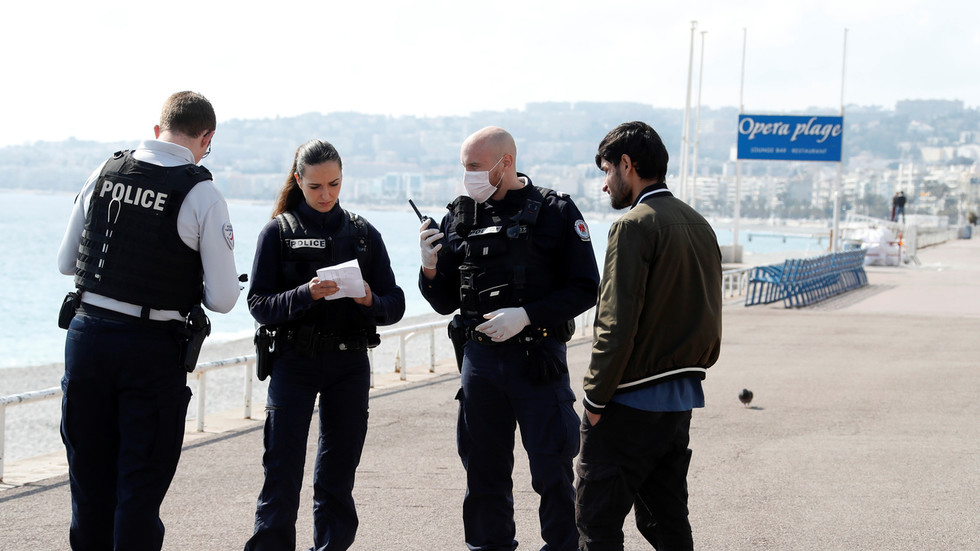 French law enforcers have slapped fines
